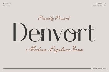 Denvort | Ligature Sans