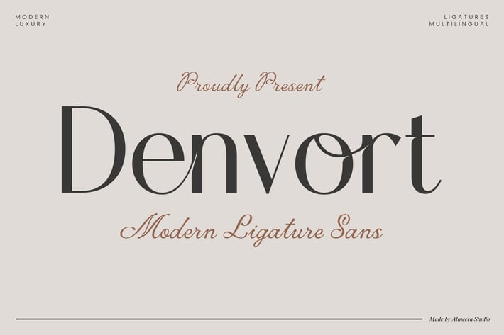 Denvort | Ligature Sans