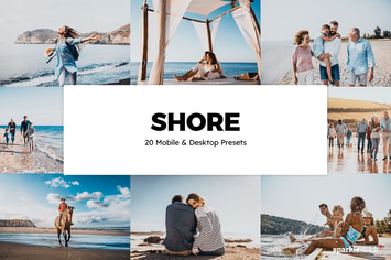20 Shore Lightroom Presets & LUTs