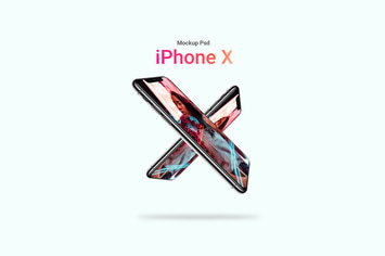 iPhone X Mockup PSD