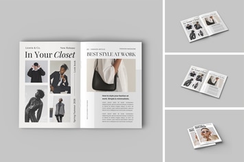 A4 Magazine Mockup