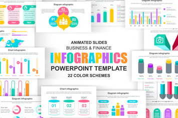 Infographics Powerpoint Animated Slides Template