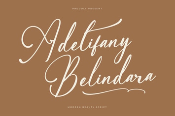 Adelifany Belindara Modern Script 