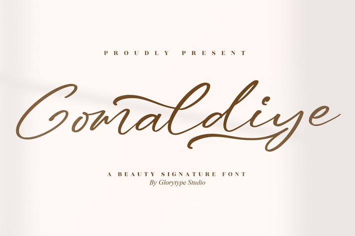 Gomaldiye Siganture Font
