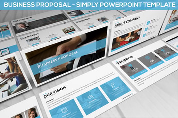 Simply Business Proposal - Powerpoint Template