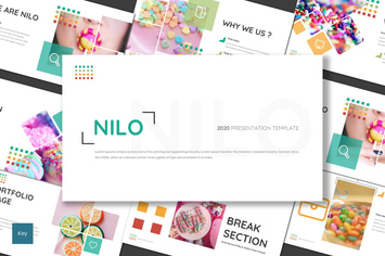 Nilo - Sweets Keynote Template