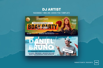 DJ Artist Facebook Cover