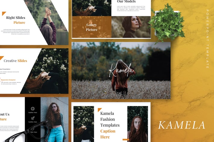 KAMELA - Creative Powerpoint Template