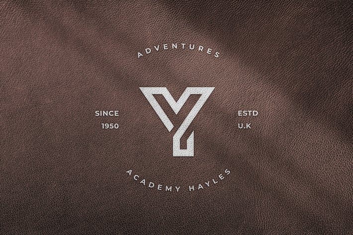 Leather Logo Mockup
