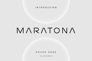 Maratona Sans Serif Font