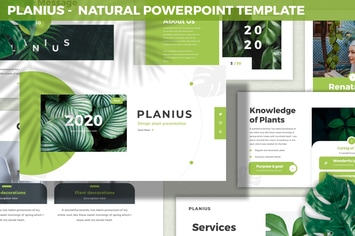 Planius - Natural Powerpoint Template