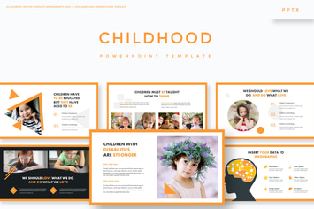 Childhood- Powerpoint Template