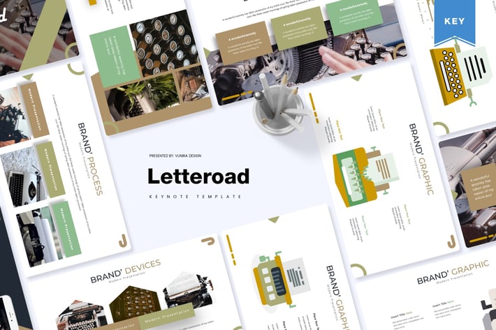 Letteroad | Keynote Template