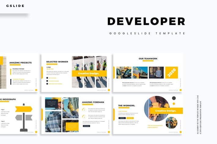 Developer - Google Slide Template