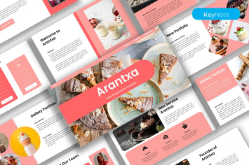 Arantxa - Food Keynote Template
