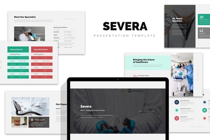 Severa : Medical, Healthcare & Doctor Powerpoint
