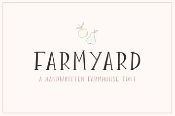 Farmyard Font