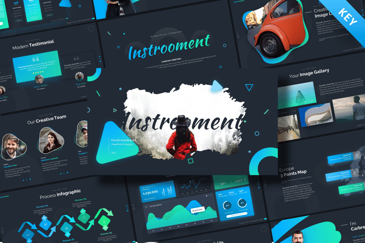 Instrooment Creative Keynote Template
