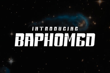 Baphomed - Tech & Future Font