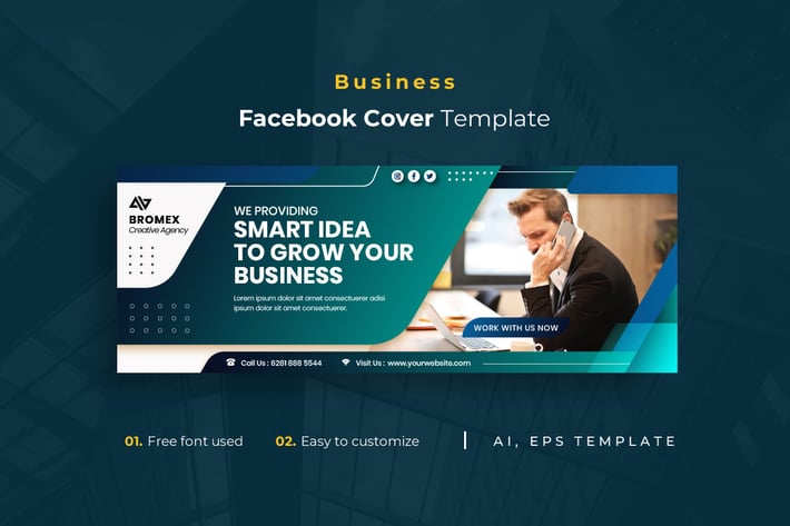 Business r11 Facebook Cover Template