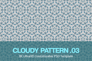 8K UltraHD Seamless Cloudy Pattern Background