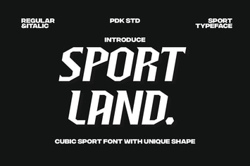 Sportland - Sport Race Font