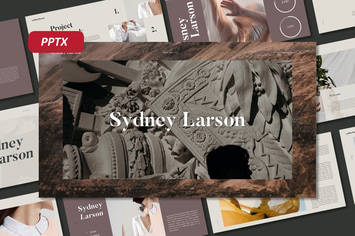 Sydney Larson Lookbook Presentaion Powerpoint*