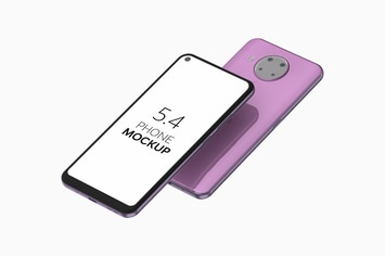 5.4 Phone Mockup