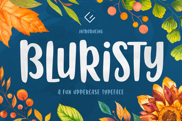 Bluristy - Brush Font