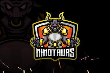 Minotaur Esports - Mascot & Esport Logo