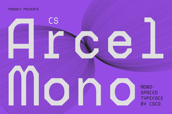 Arcel Mono – Monospaced Font