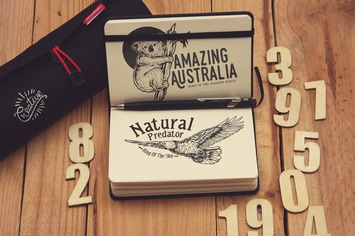 Pocket Notebook Writing Sketch