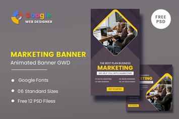 Marketing Animated Banner GWD
