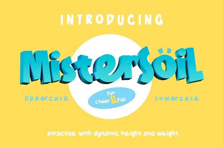 Mister Soil - Decorative Font