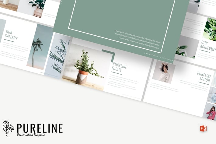Pureline - Powerpoint Template