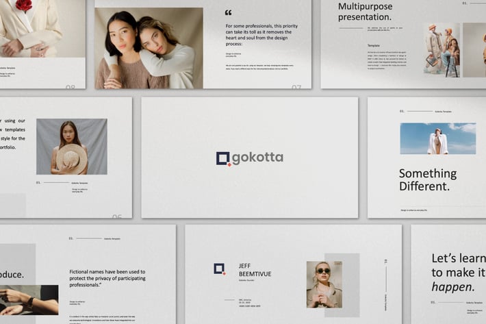 Gokotta - Minimal Business Keynotes