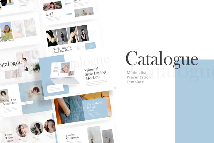 Catalogue - Minimalism PowerPoint Template