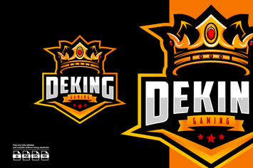 Crown Esport Logo Template
