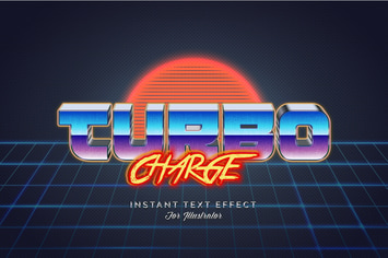 80s Retro Illustrator Styles Vol.2