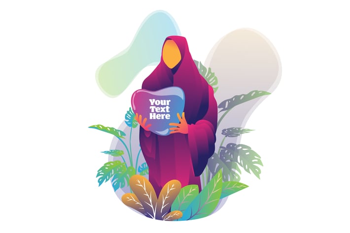 WOMAN 3 - Vector Illustration