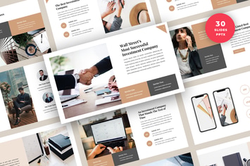 Finance & Investment PowerPoint Template