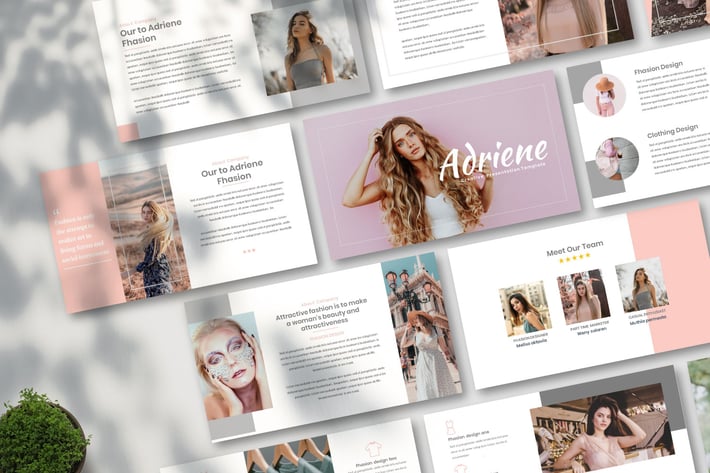 Adriene - Creative Powerpoint Template