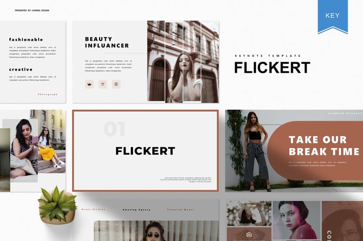 Flickert | Keynote Template
