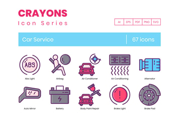 Car Service Icons