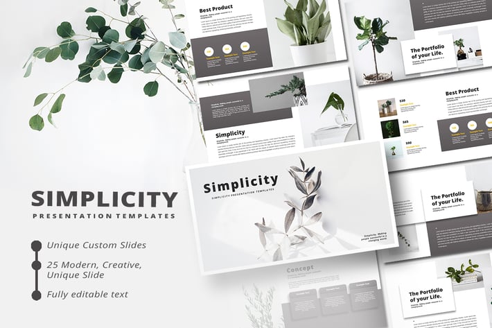 Simplicity - PowerPoint Template