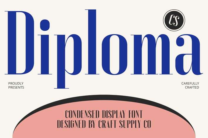Diploma – Condensed Font