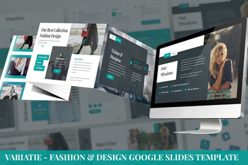 Variatie - Fashion & Design Google Slides Template
