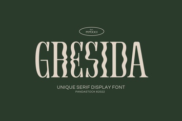 Gresida Eye Catching Font
