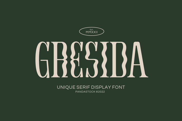 Gresida Eye Catching Font