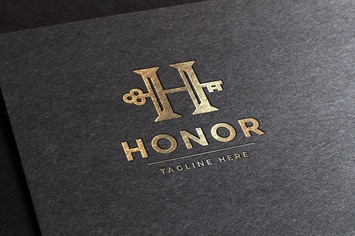 Honor Letter H Logo Template
